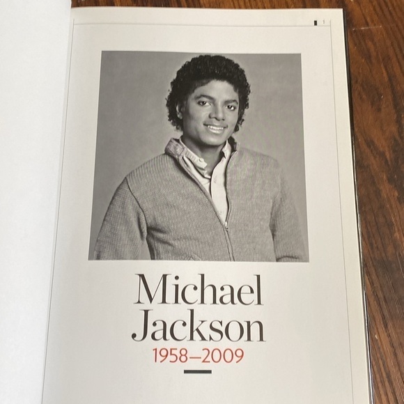 People Tribute Remembering  Michael Jackson 1958-2009 Hardcover Book - Picture 5 of 9